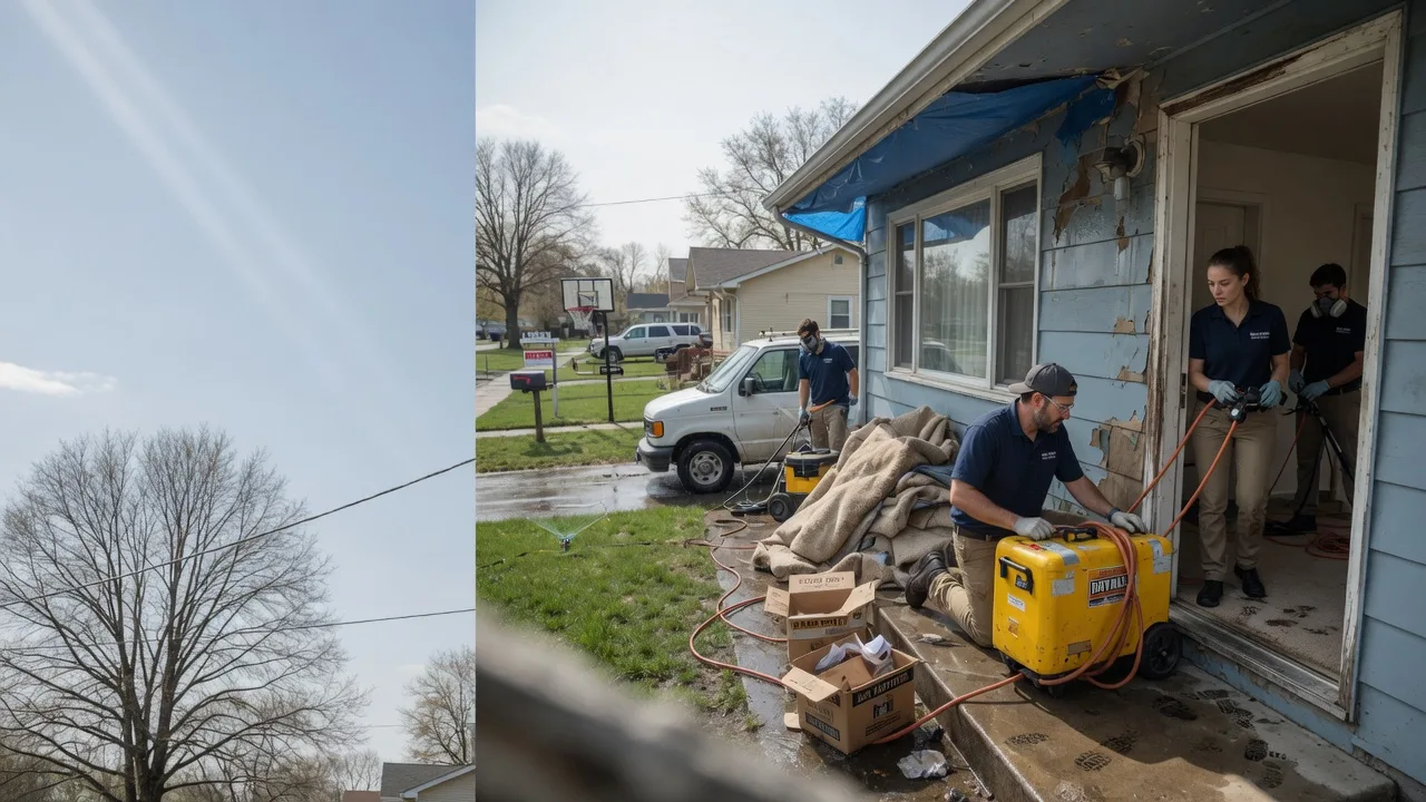 Basement Flood Cleanup in Aguilar, CO near me